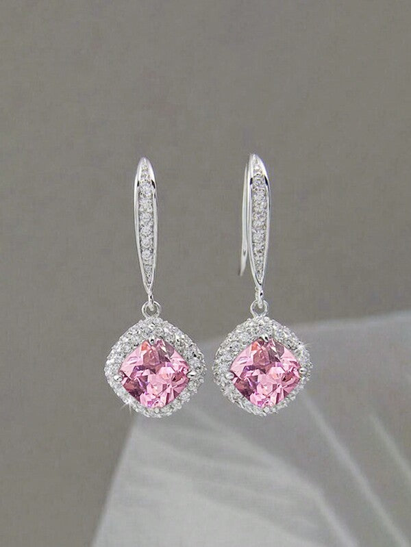 Gorgeous Cubic Zirconia Drop Earrings