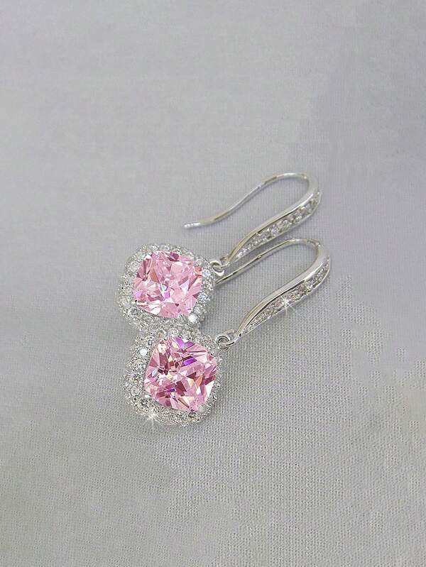Gorgeous Cubic Zirconia Drop Earrings
