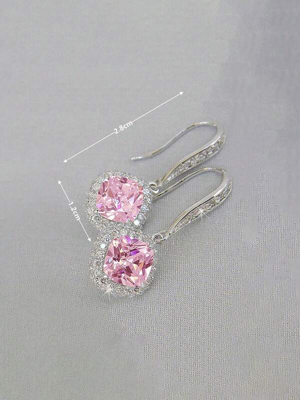 Gorgeous Cubic Zirconia Drop Earrings