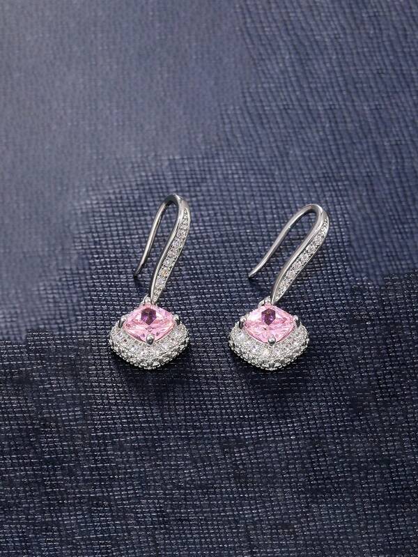 Gorgeous Cubic Zirconia Drop Earrings