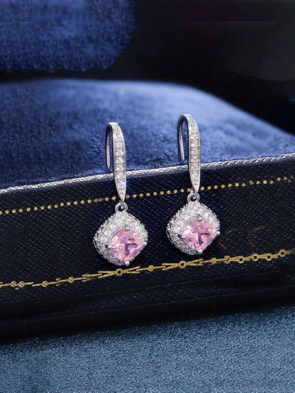 Gorgeous Cubic Zirconia Drop Earrings