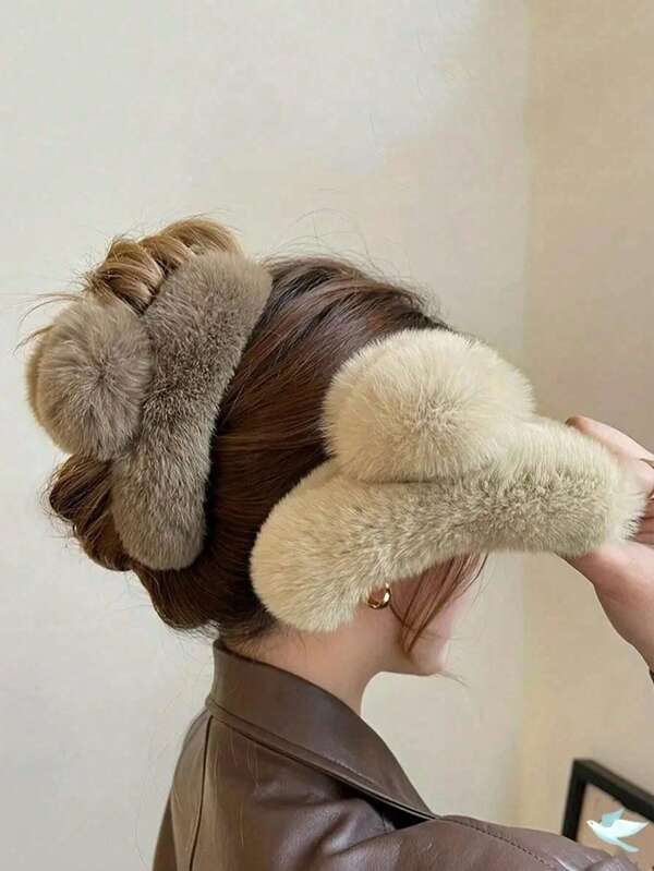 Ultra Large Real Raccoon Fur Fluffy High-End Autumn/Winter Maillard