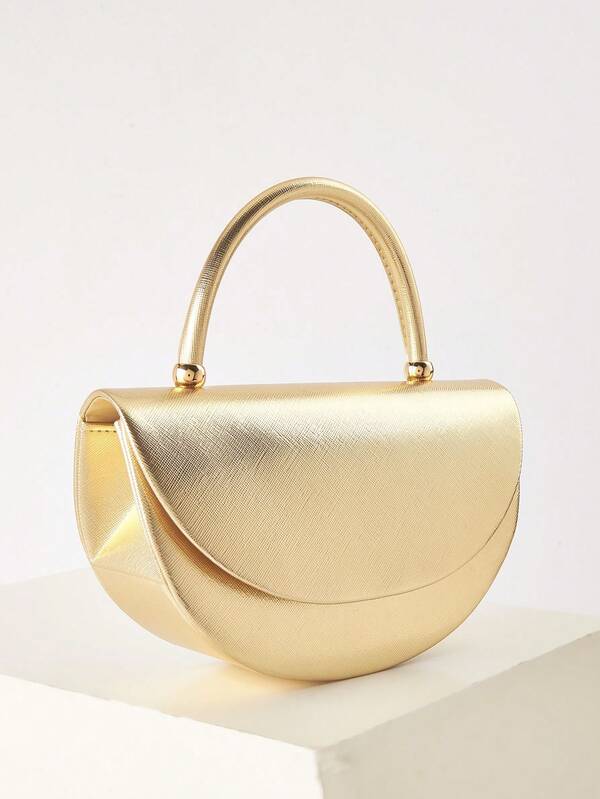 Elegant Ladies Clutch Bag – Minimalist Luxury Handbag with Chain for Party