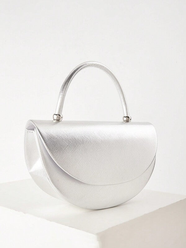 Elegant Ladies Clutch Bag – Minimalist Luxury Handbag with Chain for Party