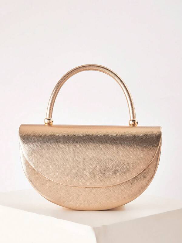 Elegant Ladies Clutch Bag – Minimalist Luxury Handbag with Chain for Party