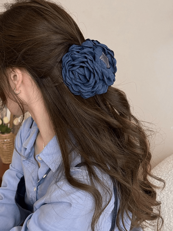 Elegant Hair Claws, Flower Hair Claws