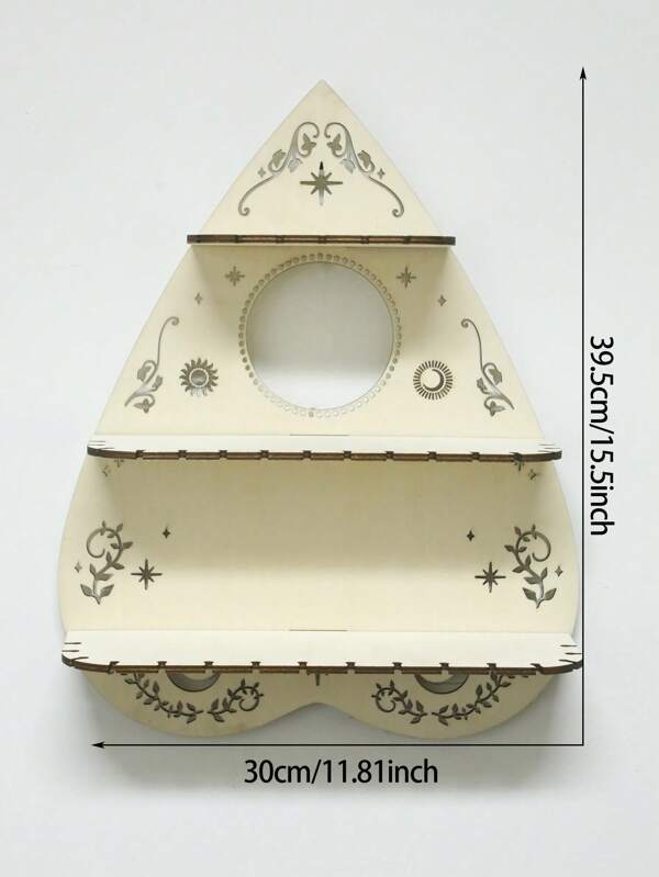 Moon Phase Crystal Shelf