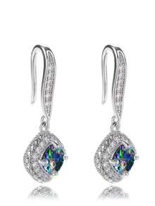 Gorgeous Cubic Zirconia Drop Earrings