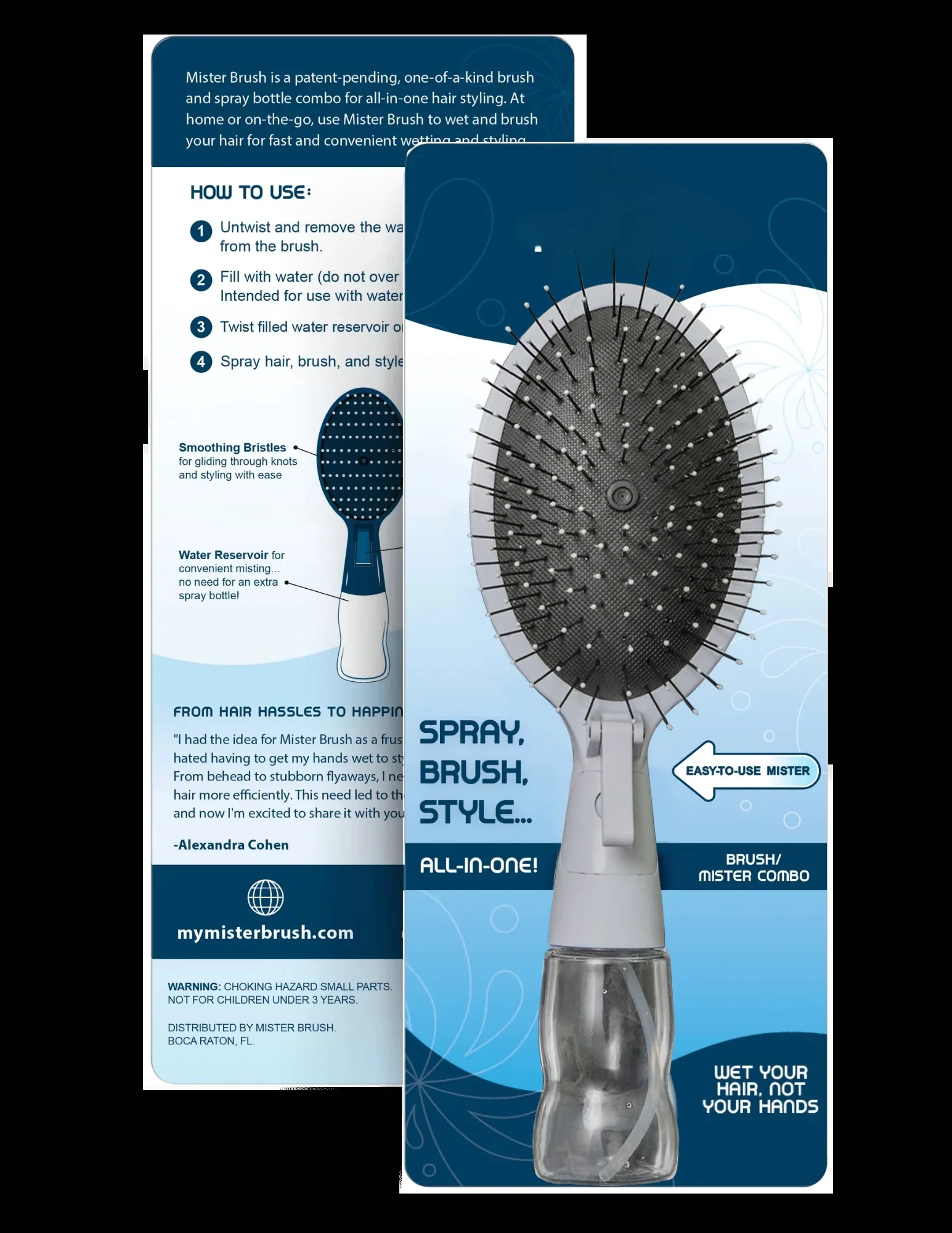 2-in-1 Brush/Mister Combo